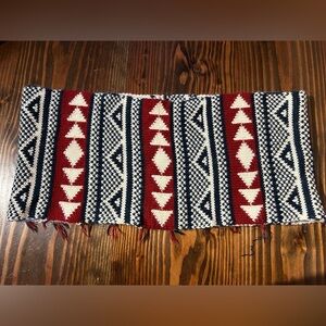 Red, White, Blue Acrylic infinity scarf